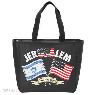 Jerusalem United We Stand Tote Bag