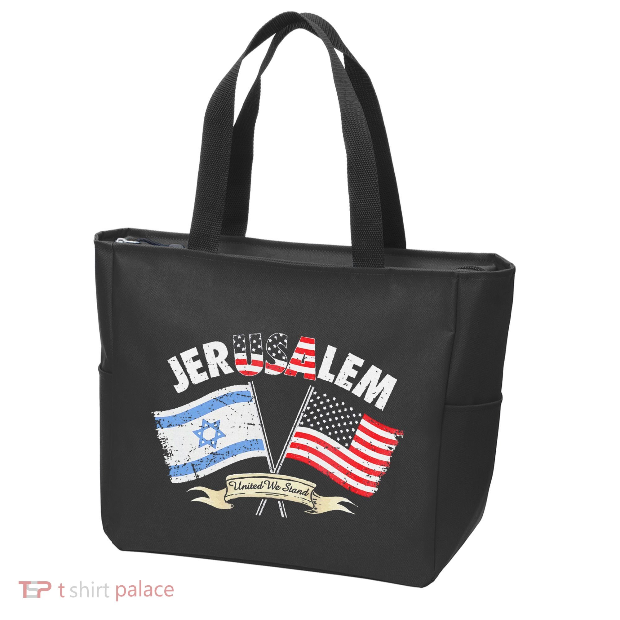 Jerusalem United We Stand Tote Bag