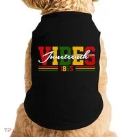 Juneteenth Vibes 1865 Doggie Tank thumb 0