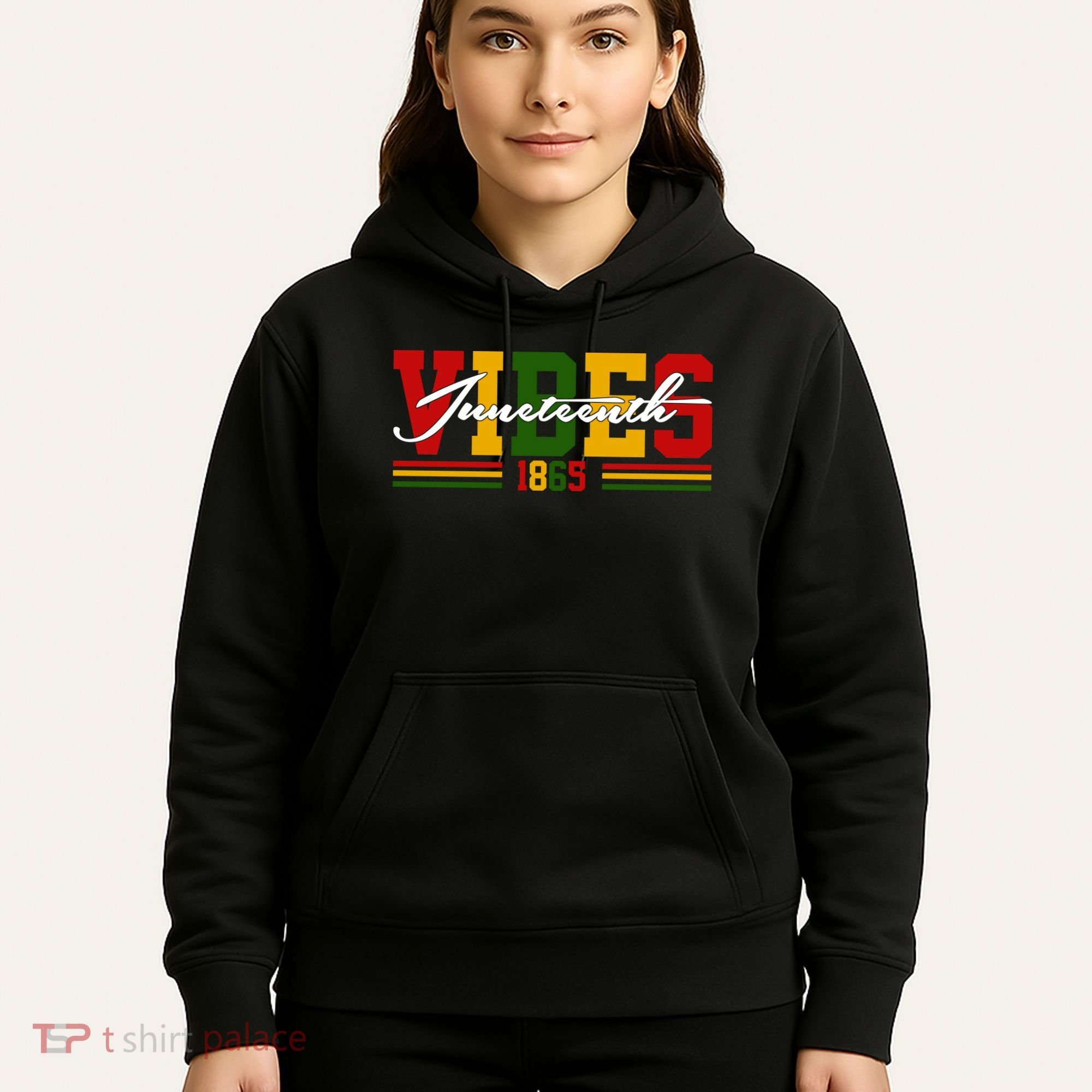 Juneteenth Vibes 1865 Hoodie
