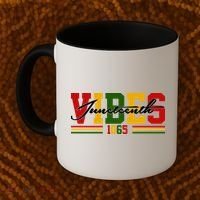 Juneteenth Vibes 1865 Coffee Mug thumb 2