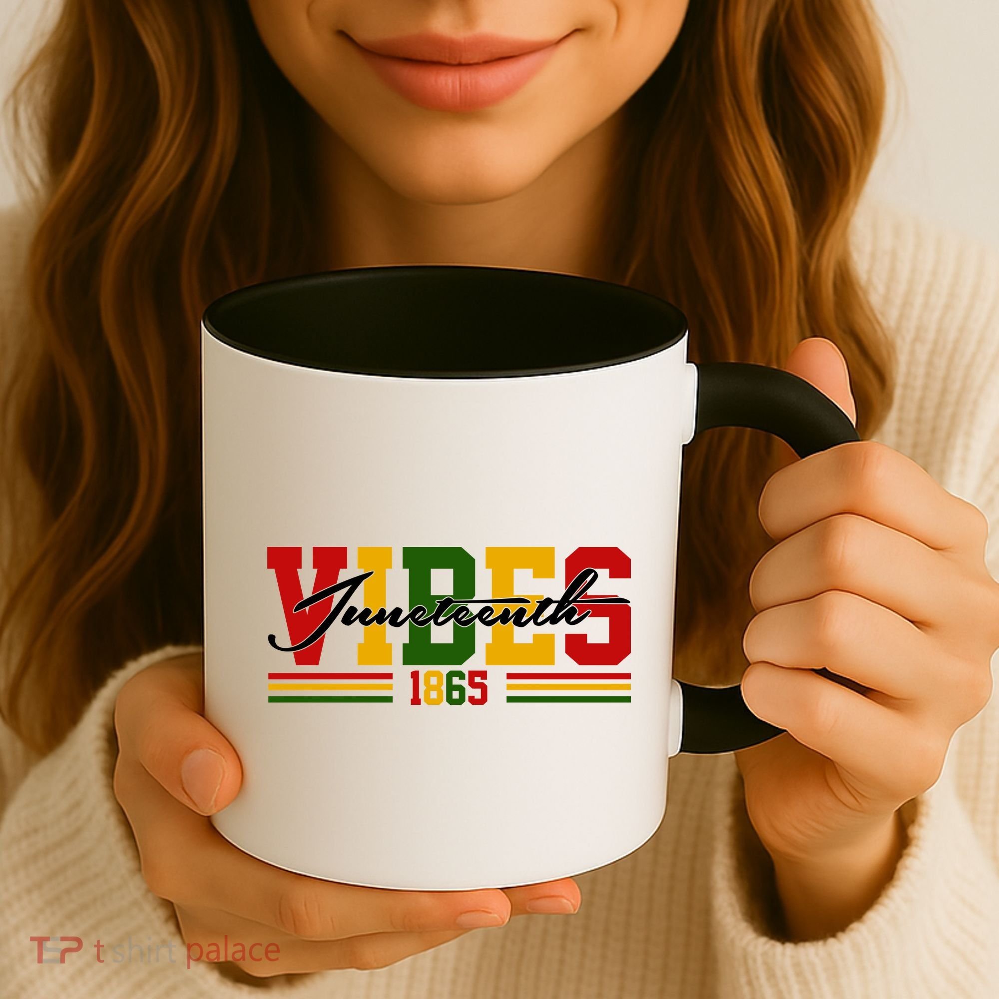 Juneteenth Vibes 1865 Coffee Mug