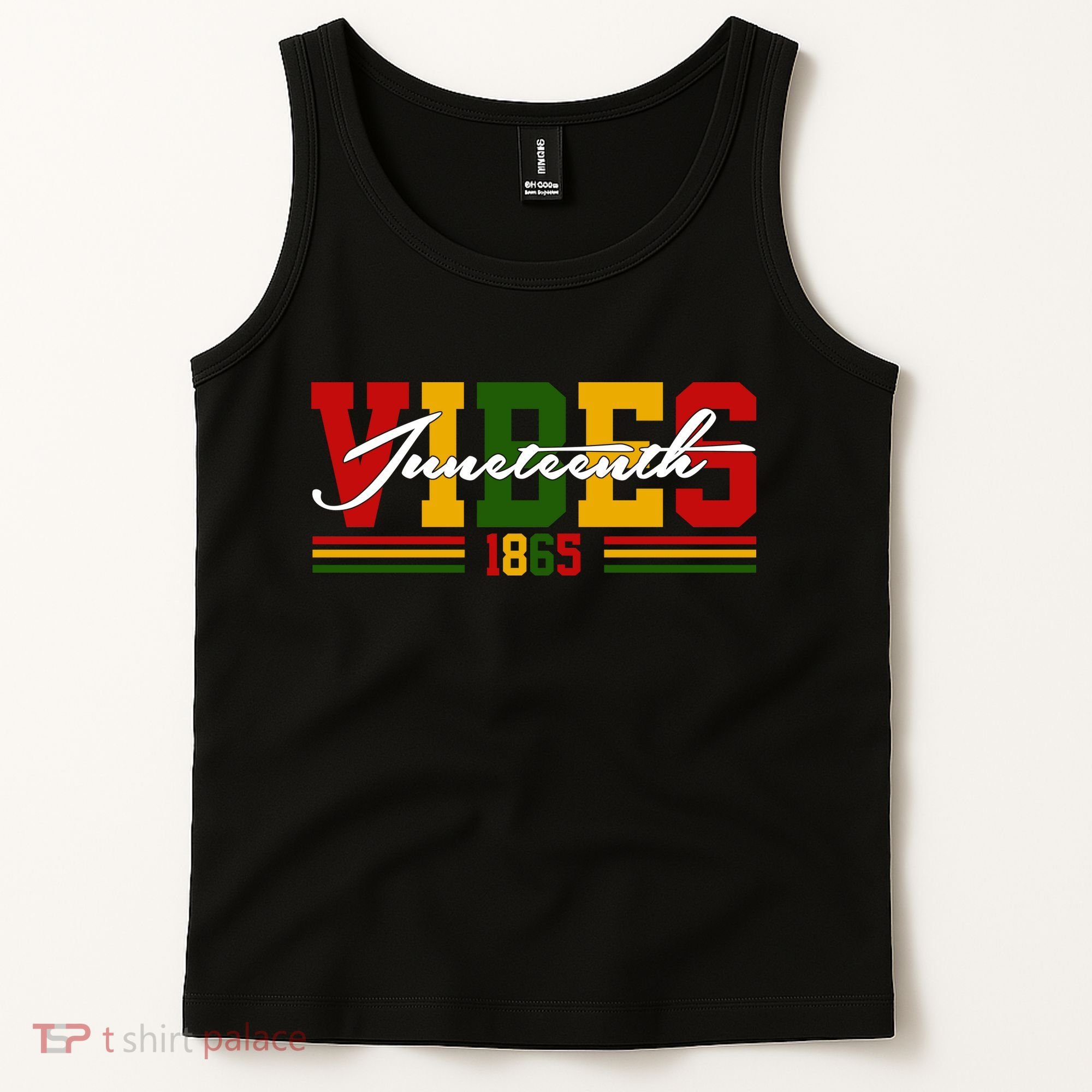 Juneteenth Vibes 1865 Tank Top