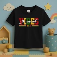 Juneteenth Vibes 1865 Toddler T-Shirt thumb 3