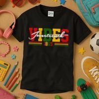 Juneteenth Vibes 1865 Kids T-Shirt thumb 3
