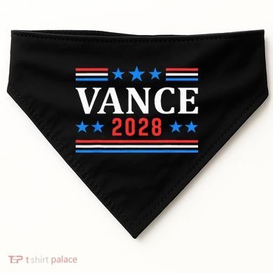 Jd Vance 2028 Vance For President USA-Made Doggie Bandana