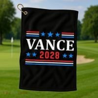 Jd Vance 2028 Vance For President Golf Towel thumb 1