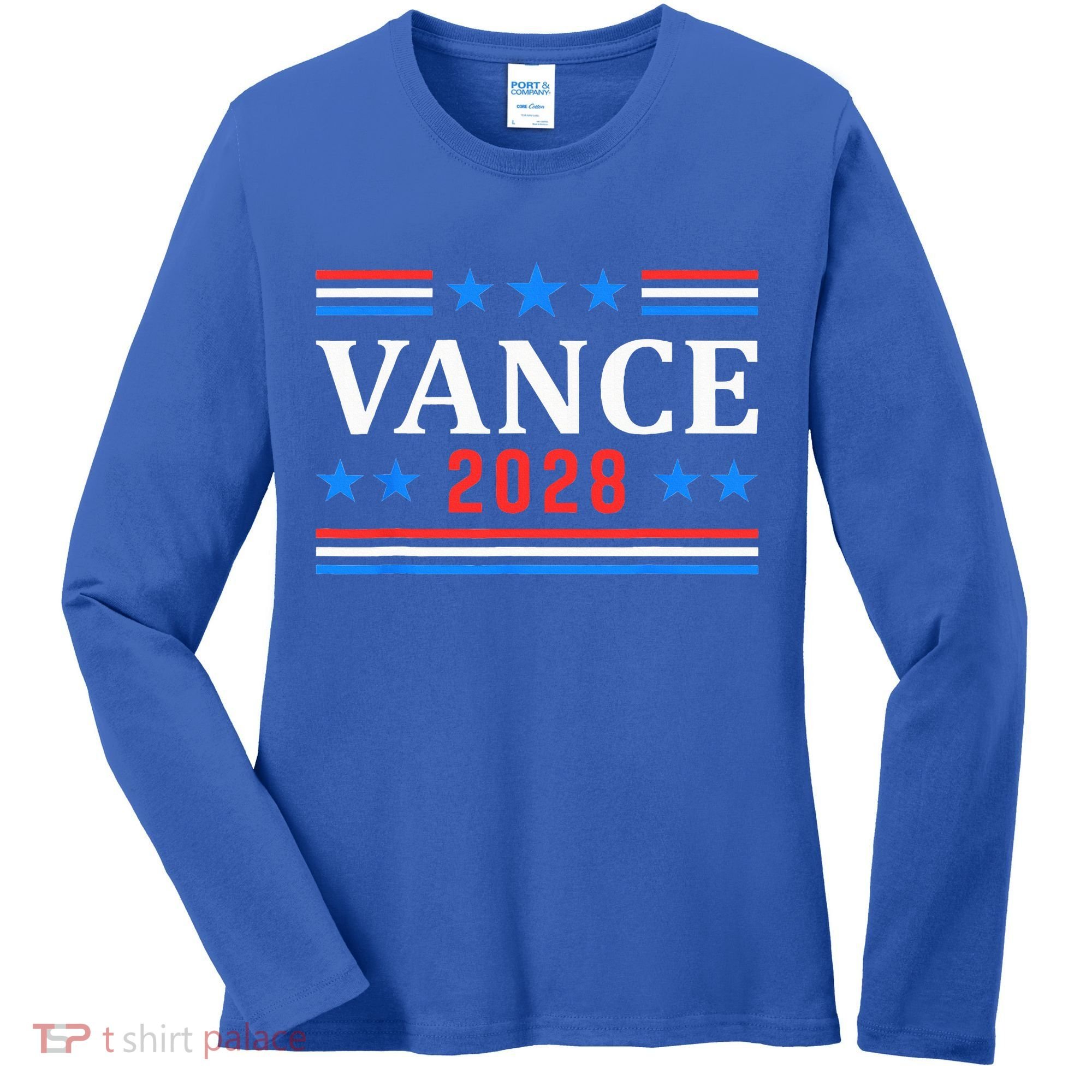 Jd Vance 2028 Vance For President Women's Long Sleeve Shirt
