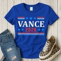 Jd Vance 2028 Vance For President Women's T-Shirt thumb 3