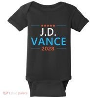 Jd Vance 2028 For President Republican 28 Baby Bodysuit thumb 0