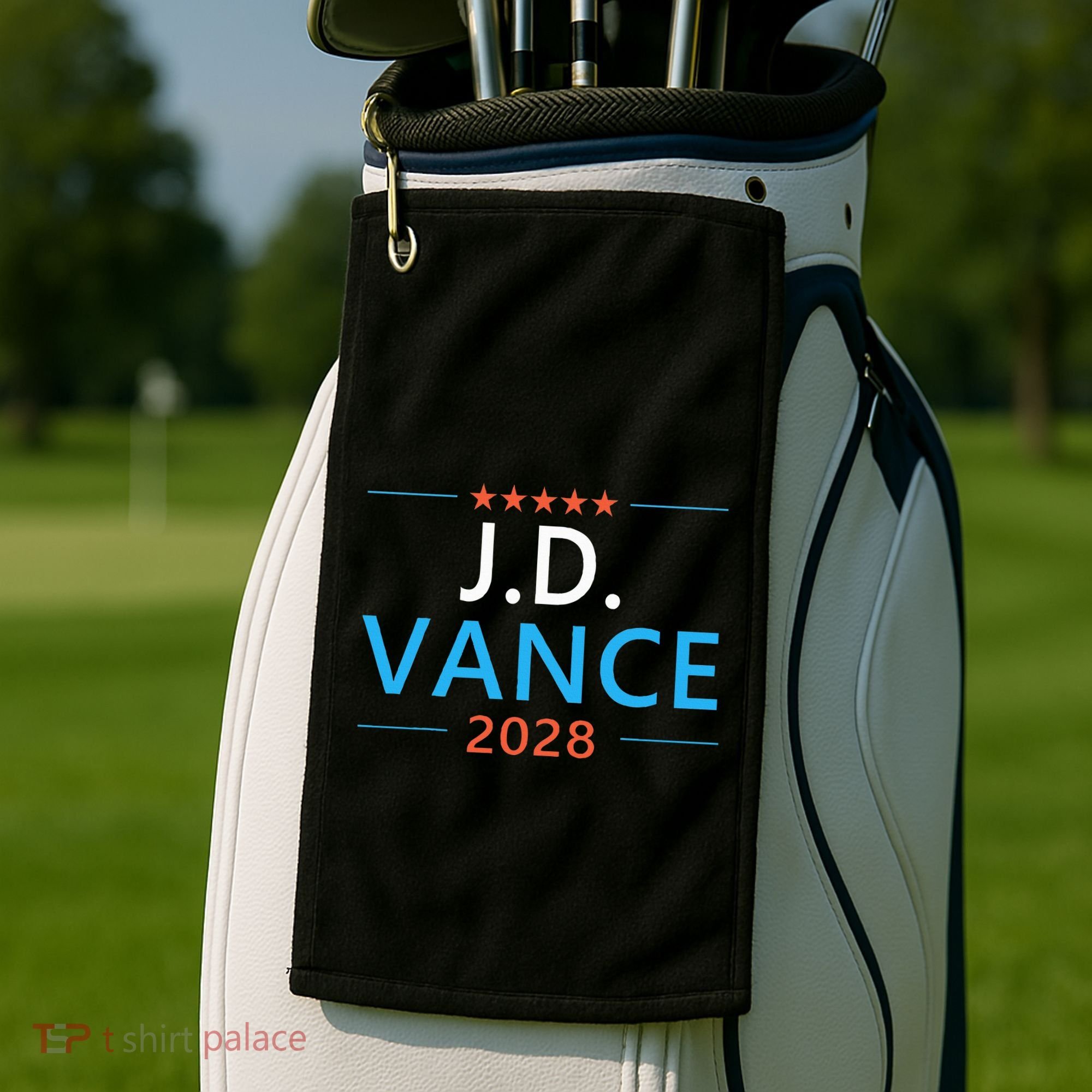 Jd Vance 2028 For President Republican 28 Golf Towel