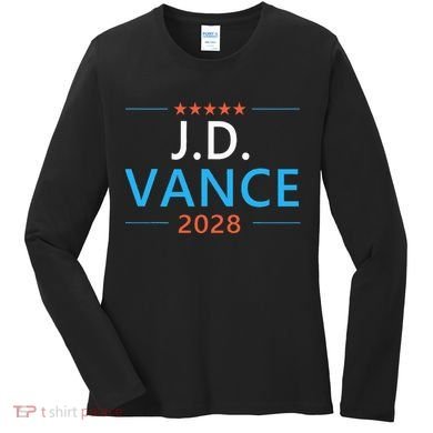 Jd Vance 2028 For President Republican 28 Women's Long Sleeve Shirt