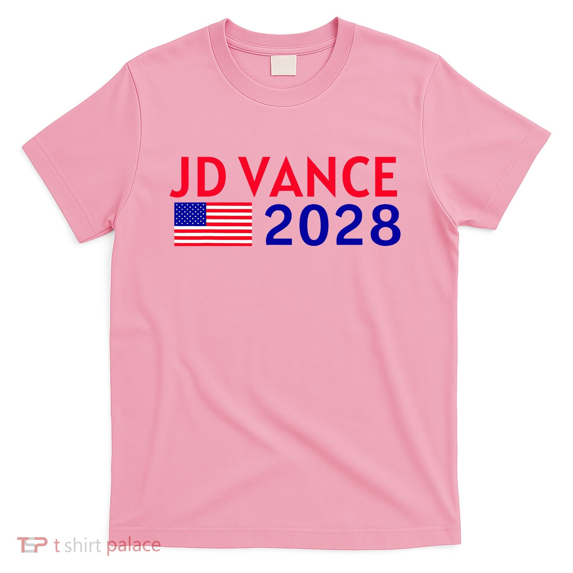 Jd Vance 2028 American Flag Vote Vance 2028 President Usa T-Shirt
