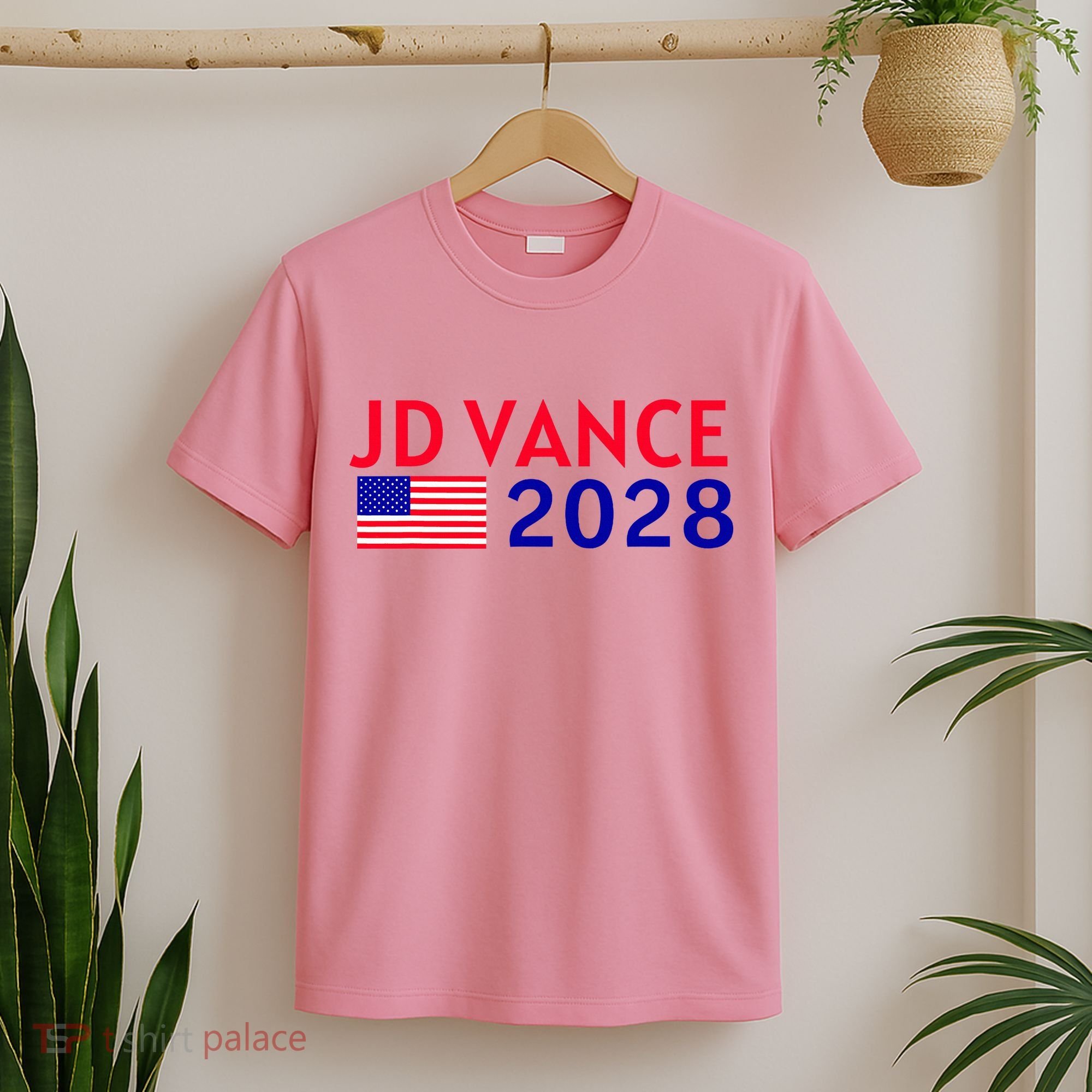 Jd Vance 2028 American Flag Vote Vance 2028 President Usa T-Shirt
