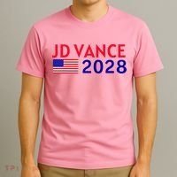 Jd Vance 2028 American Flag Vote Vance 2028 President Usa T-Shirt thumb 3