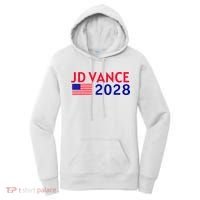 Jd Vance 2028 American Flag Vote Vance 2028 President Usa Women's Hoodie thumb 0