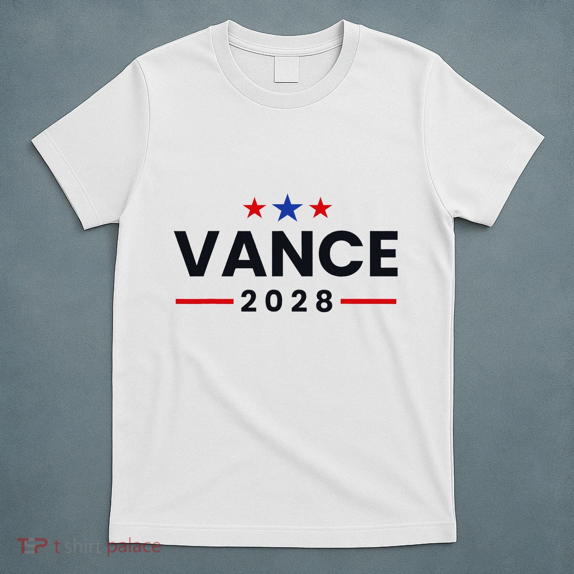 Jd Vance 2028 Us Election Campaign Us American President T-Shirt