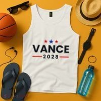 Jd Vance 2028 Us Election Campaign Us American President Tank Top thumb 4