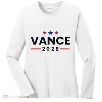 Jd Vance 2028 Us Election Campaign Us American President Women's Long Sleeve Shirt thumb 0