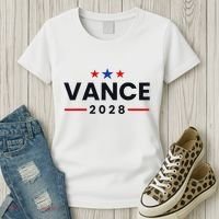 Jd Vance 2028 Us Election Campaign Us American President Women's T-Shirt thumb 3
