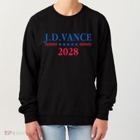 Jd Vance 2028 President Election Campaign Trump Legacy Maga Women's Sweatshirt thumb 0