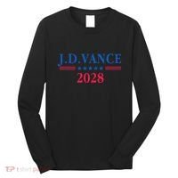 Jd Vance 2028 President Election Campaign Trump Legacy Maga Long Sleeve Shirt thumb 0