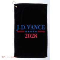 Jd Vance 2028 President Election Campaign Trump Legacy Maga Golf Towel thumb 0