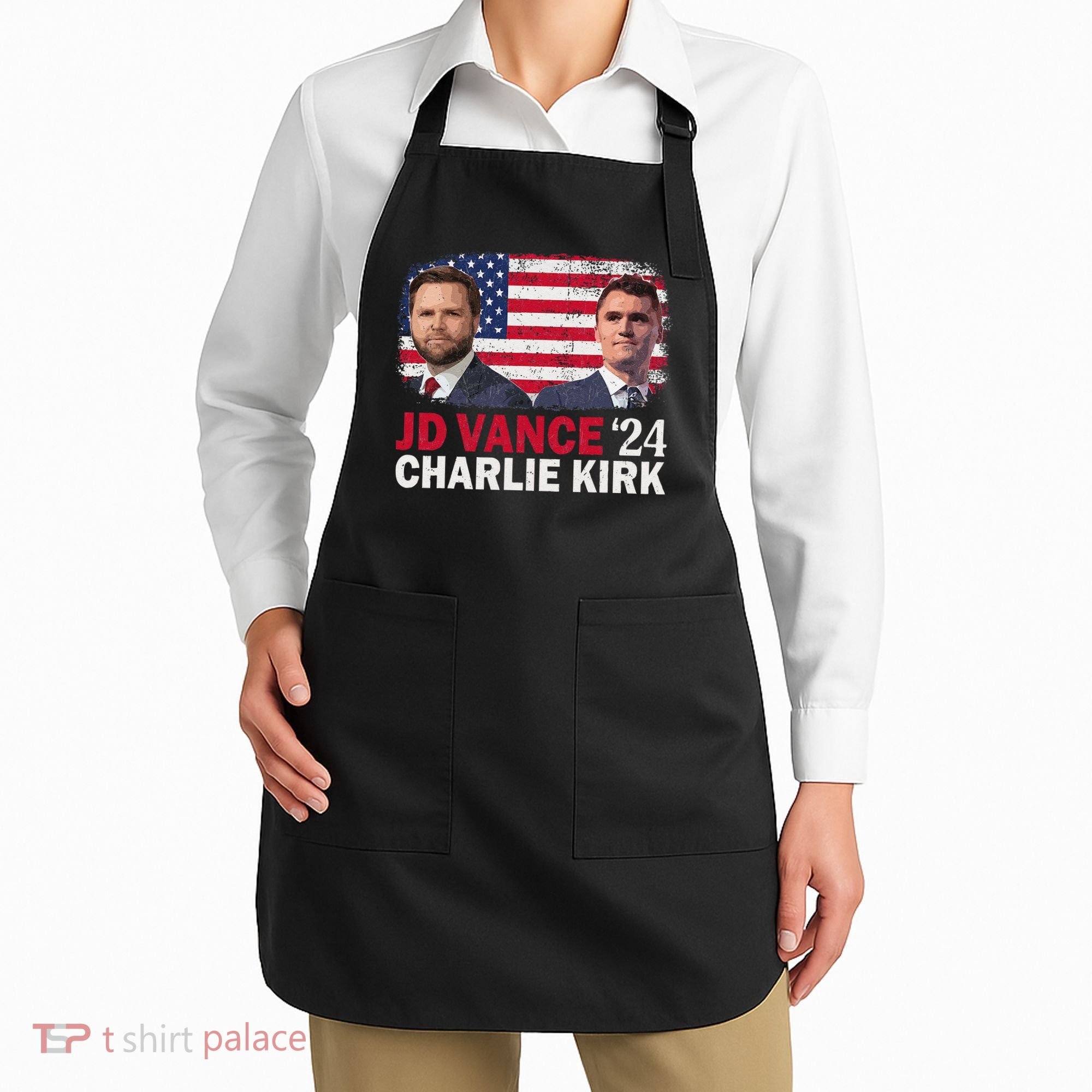 Jd Vance And Charlie Kirk Apron