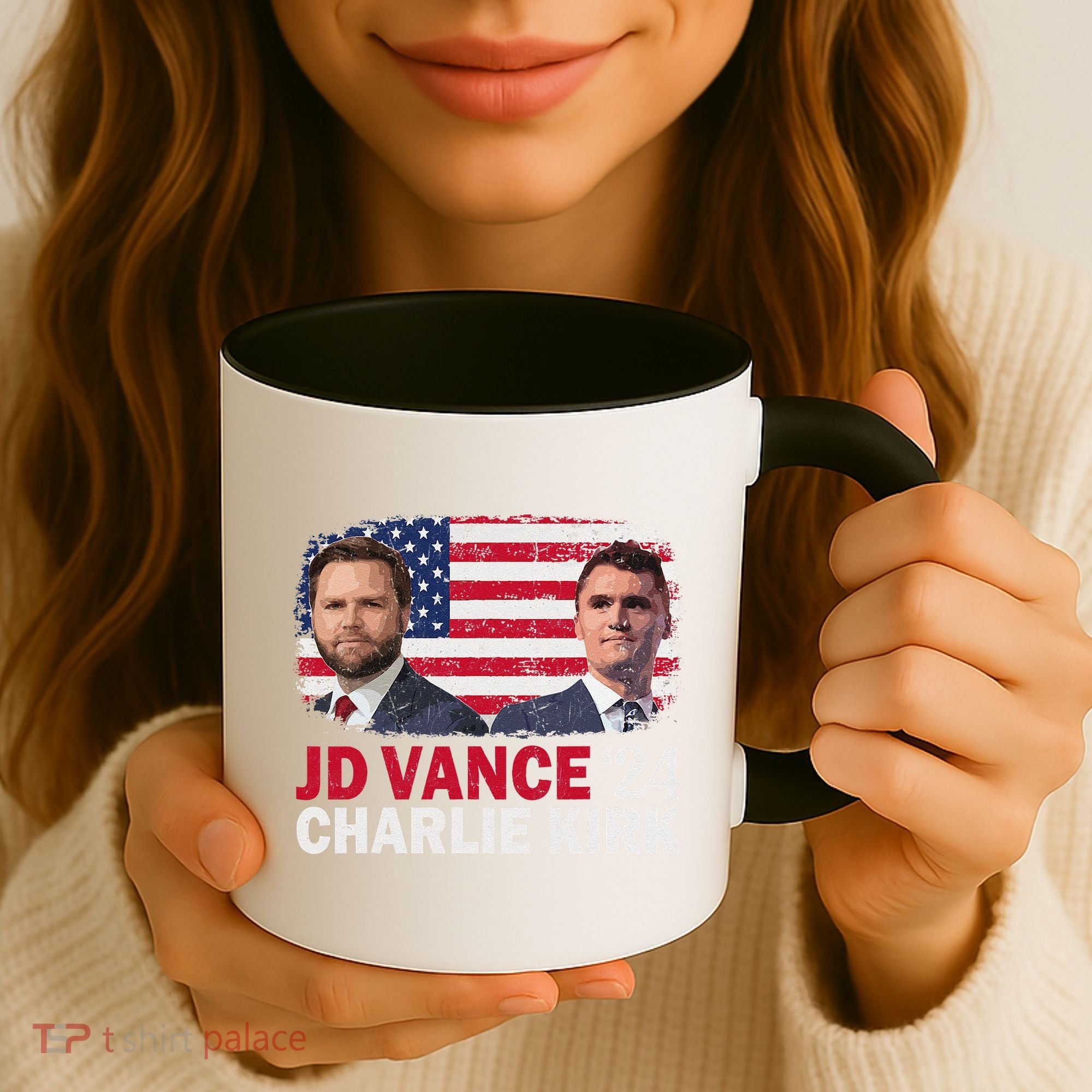 Jd Vance And Charlie Kirk Coffee Mug