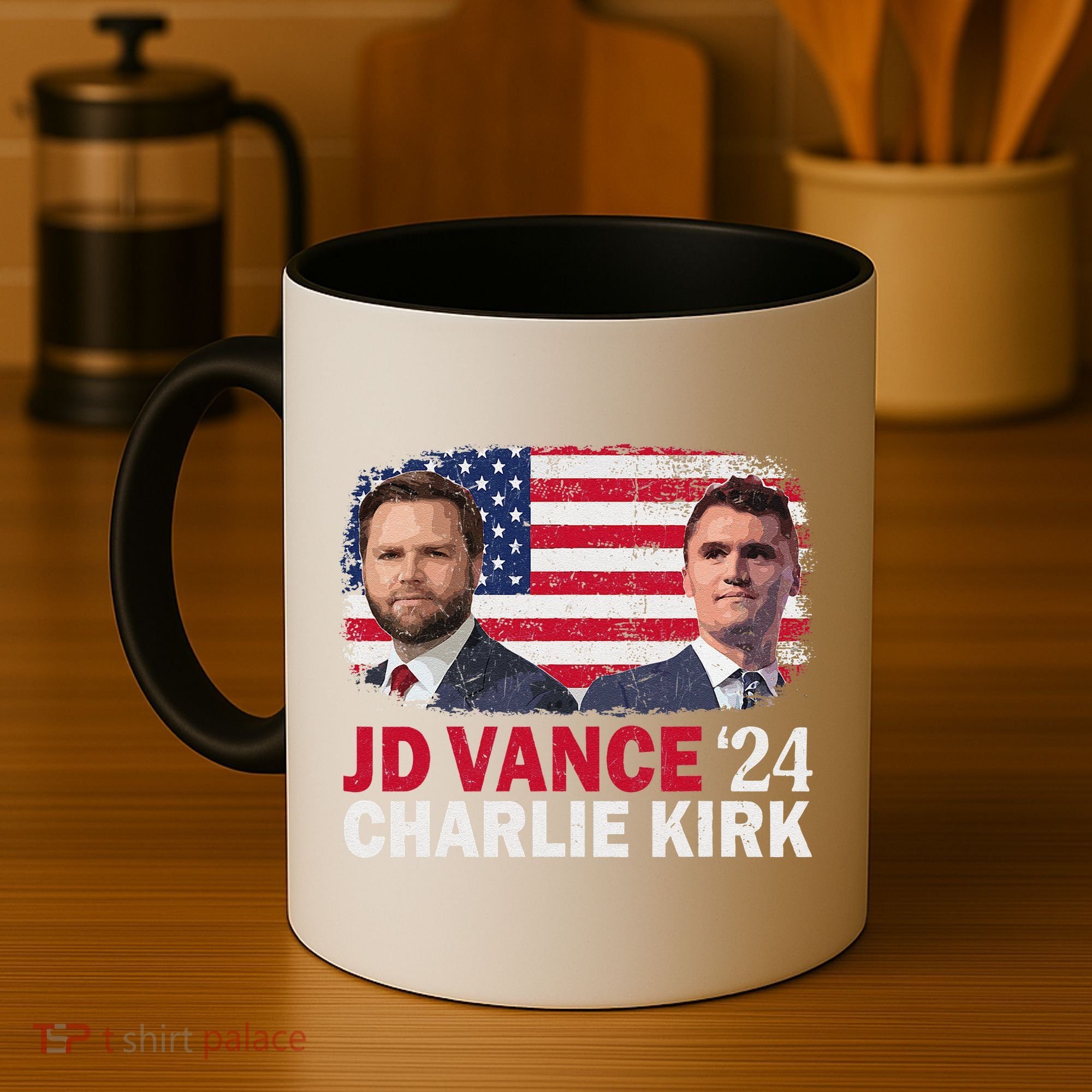 Jd Vance And Charlie Kirk Coffee Mug