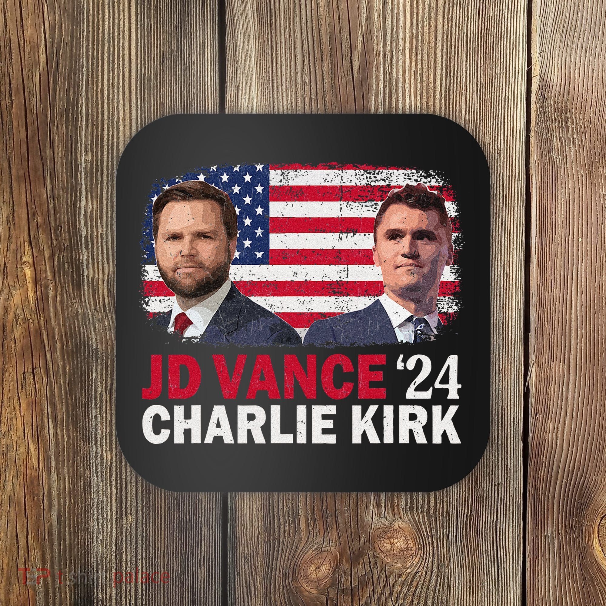 Jd Vance And Charlie Kirk Coaster