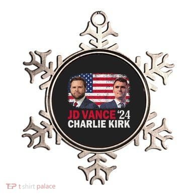 Jd Vance And Charlie Kirk Ornament