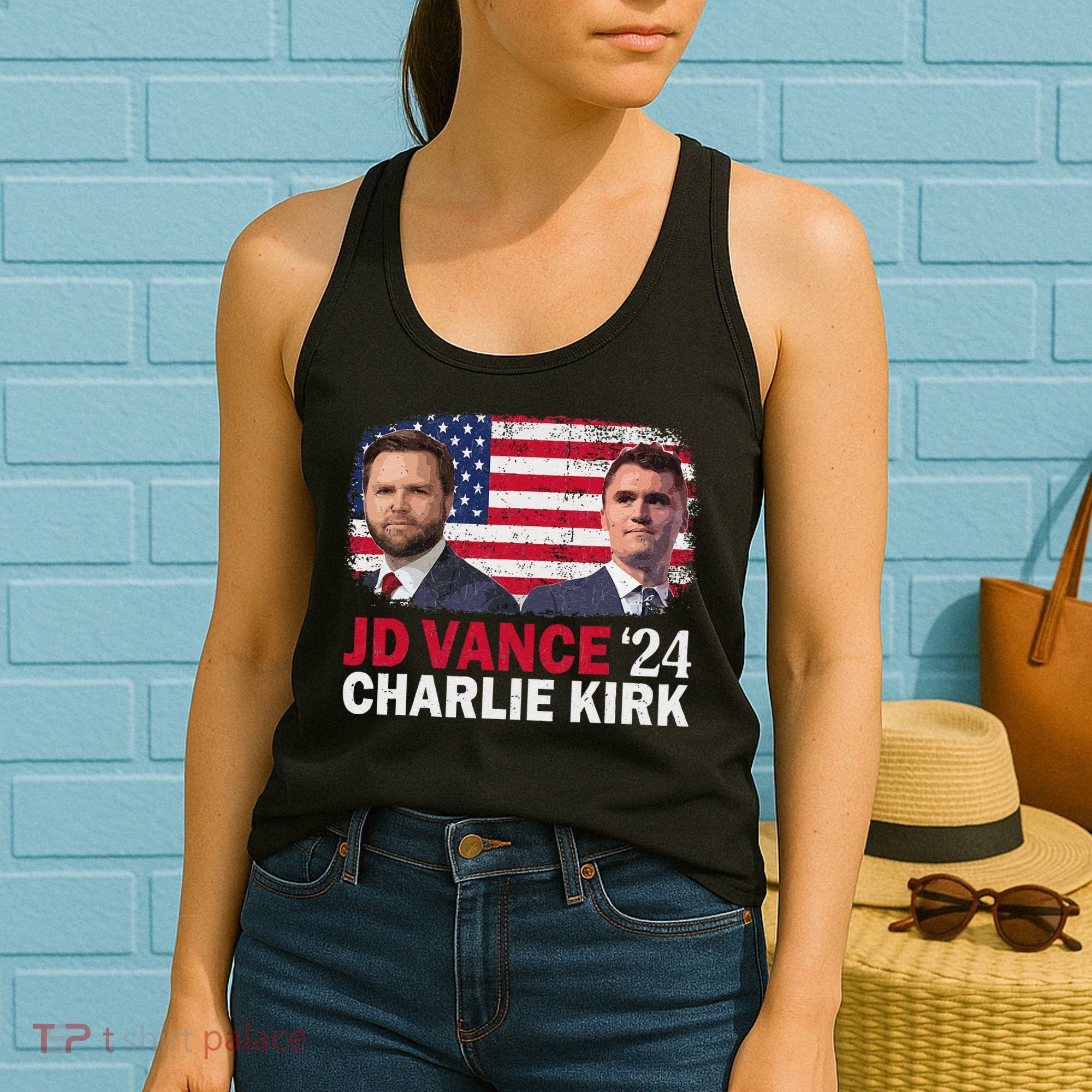 Jd Vance And Charlie Kirk Women's Tank Top