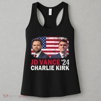 Jd Vance And Charlie Kirk Women's Tank Top thumb 3