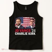 Jd Vance And Charlie Kirk Tank Top thumb 2