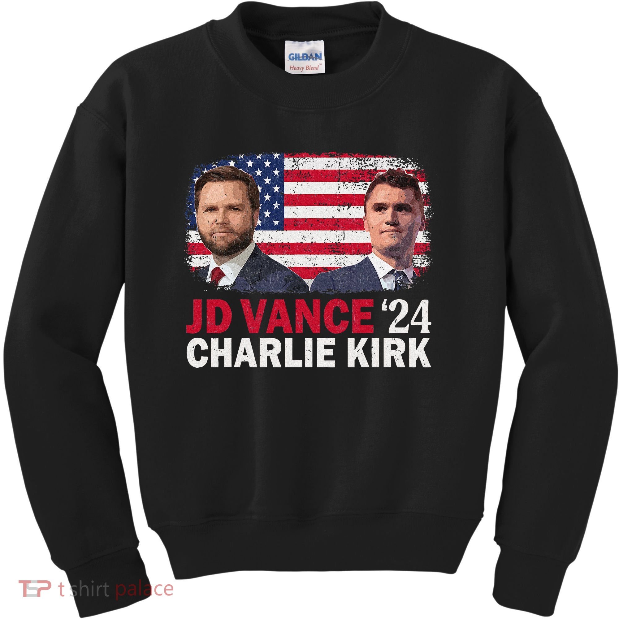 Jd Vance And Charlie Kirk Kids Sweatshirt