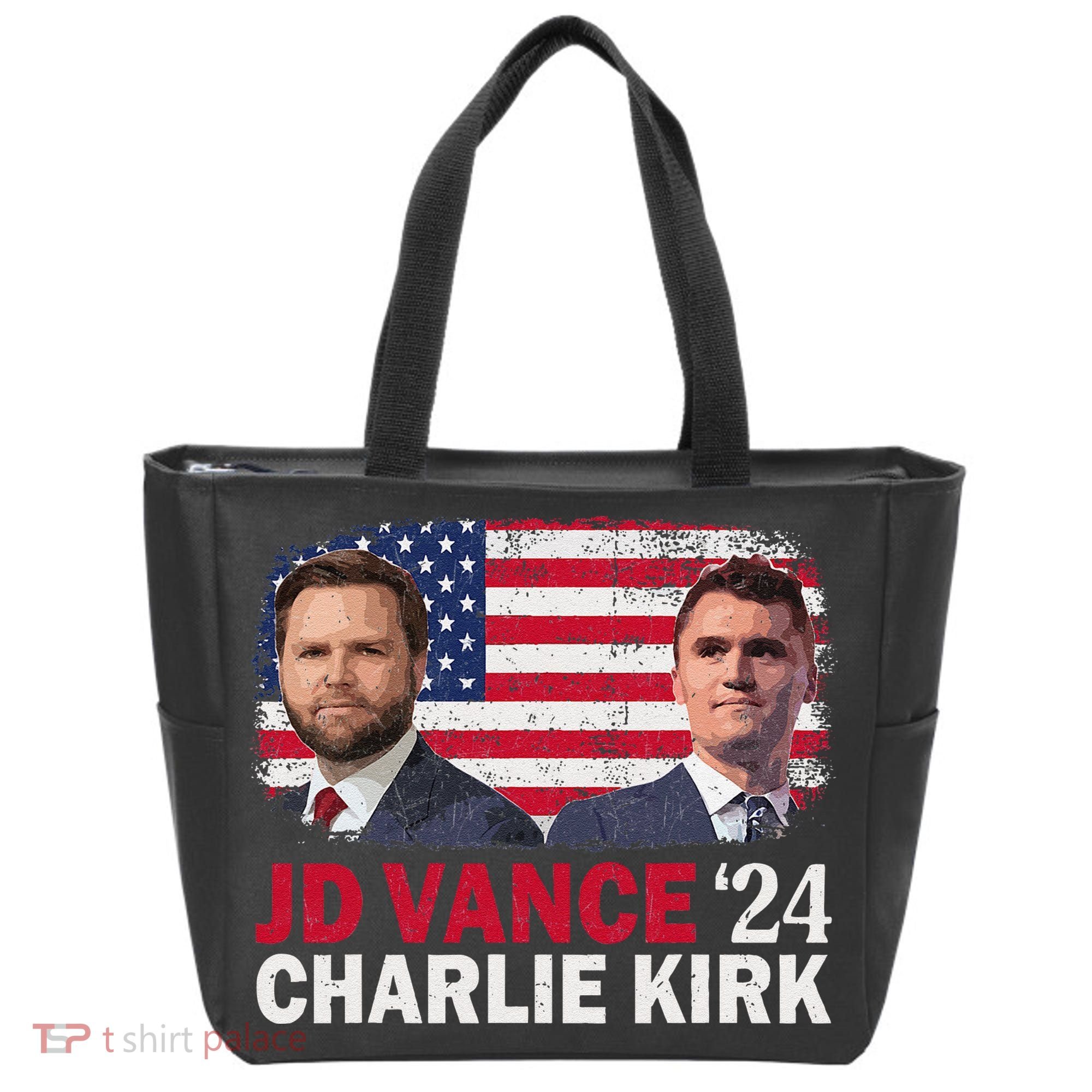 Jd Vance And Charlie Kirk Tote Bag
