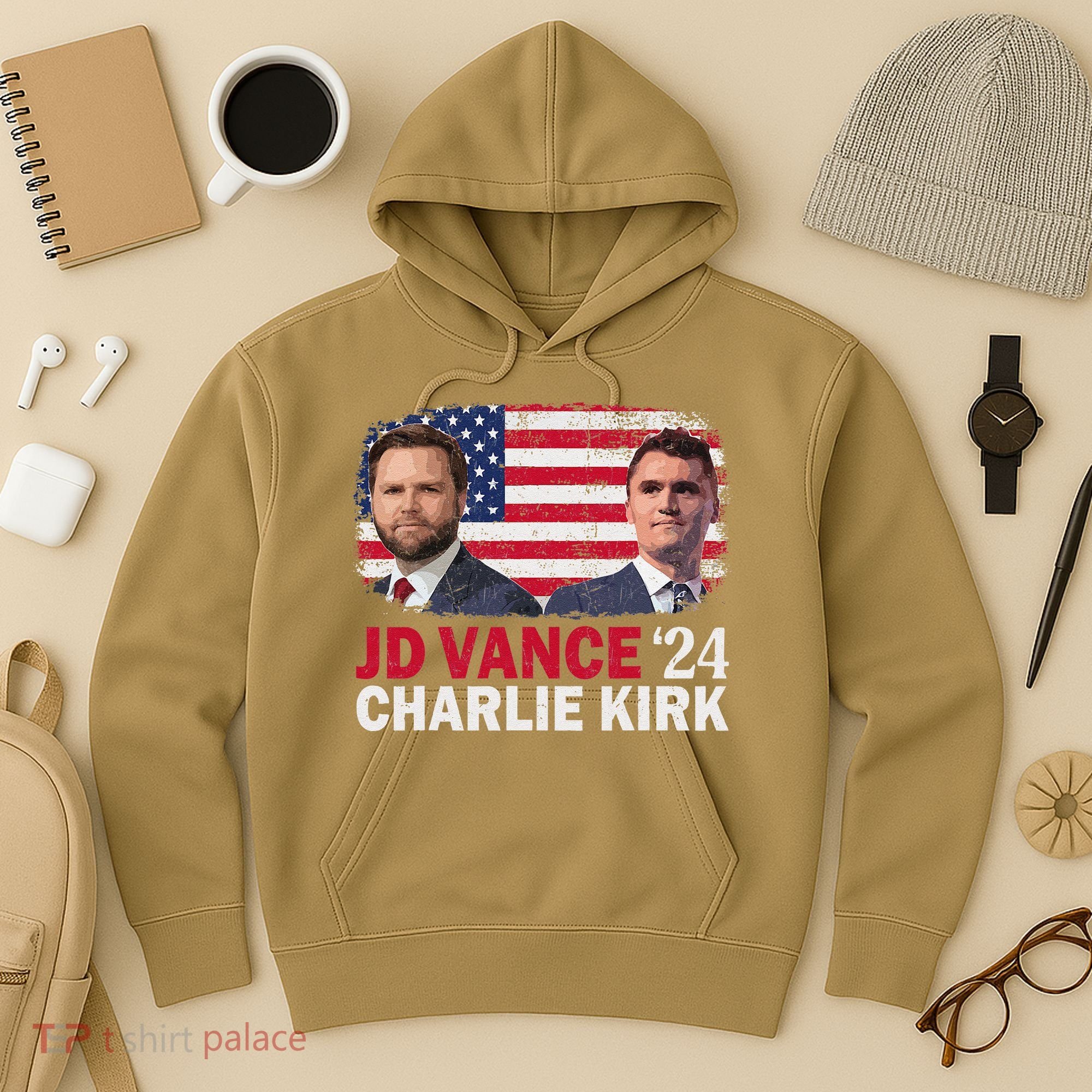 Jd Vance And Charlie Kirk Hoodie