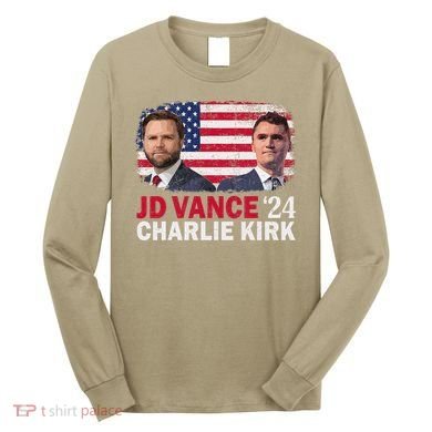 Jd Vance And Charlie Kirk Long Sleeve Shirt