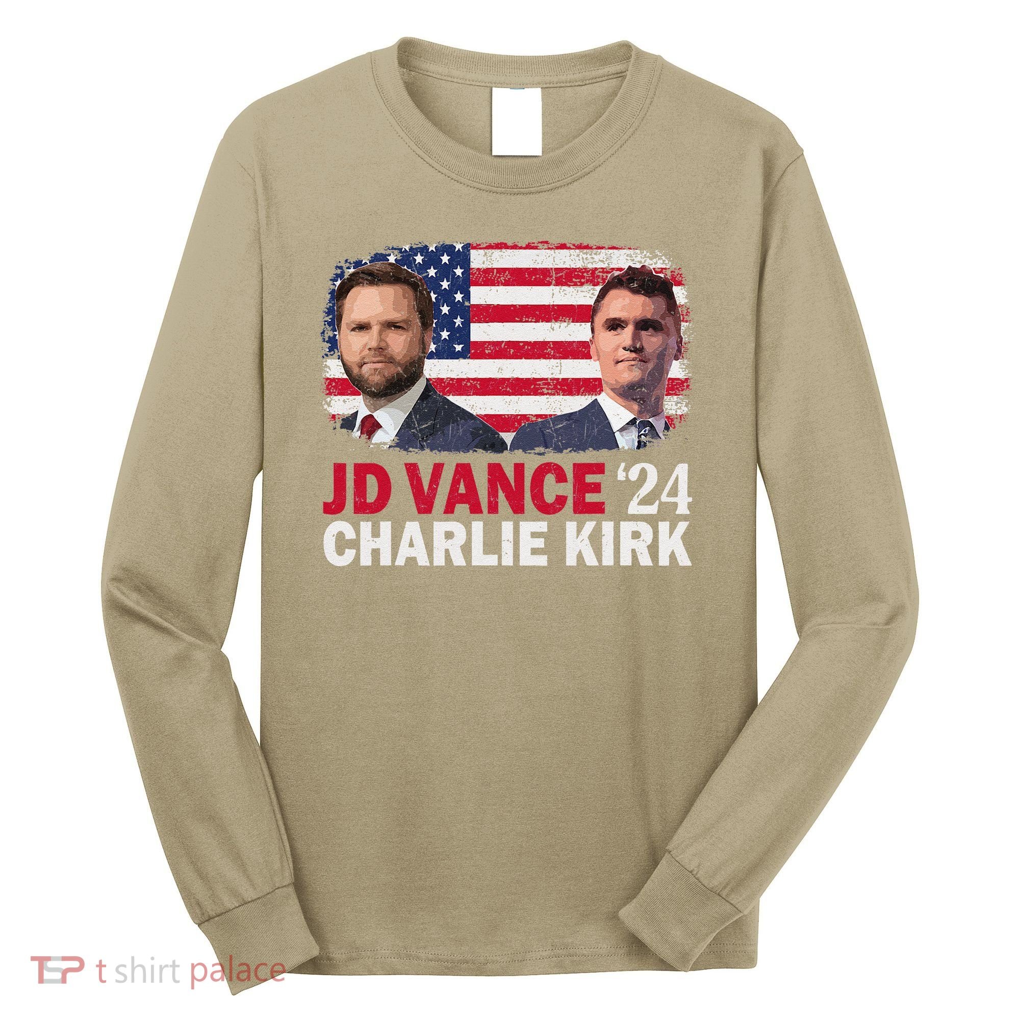Jd Vance And Charlie Kirk Long Sleeve Shirt