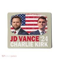 Jd Vance And Charlie Kirk Mousepad thumb 0