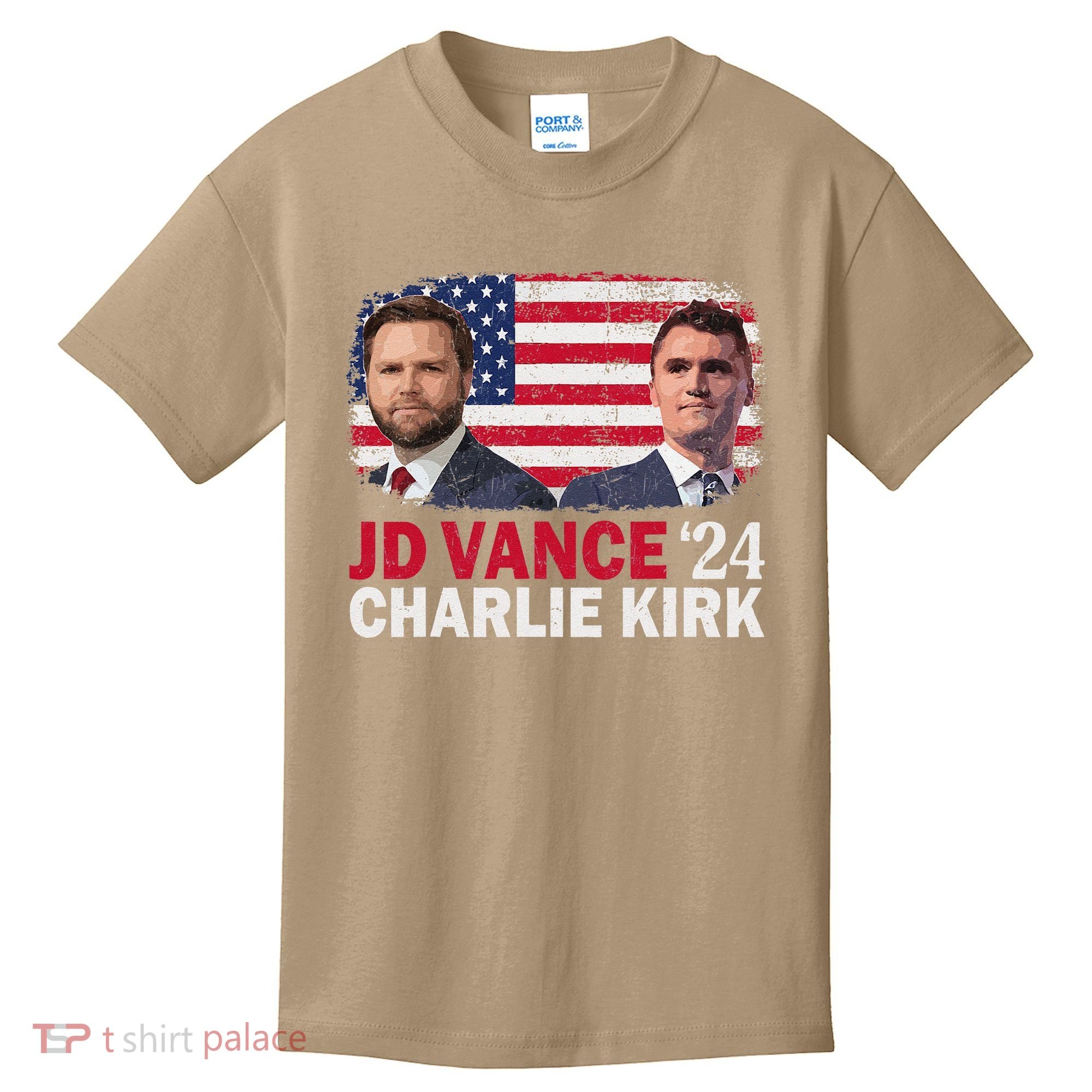 Jd Vance And Charlie Kirk Kids T-Shirt