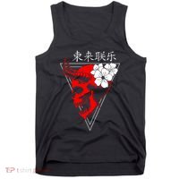 Japanese Vaporwave Aesthetic Tank Top thumb 0