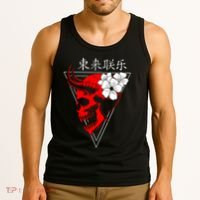 Japanese Vaporwave Aesthetic Tank Top thumb 3