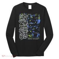 Johnnieguilbert Violent Dream Wolf Blue Green Long Sleeve Shirt thumb 0