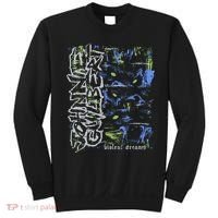 Johnnieguilbert Violent Dream Wolf Blue Green Sweatshirt thumb 0