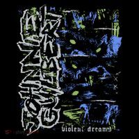 Johnnieguilbert Violent Dream Wolf Blue Green Sweatshirt thumb 3