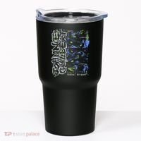 Johnnieguilbert Violent Dream Wolf Blue Green Tumbler thumb 0