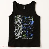 Johnnieguilbert Violent Dream Wolf Blue Green Tank Top thumb 2