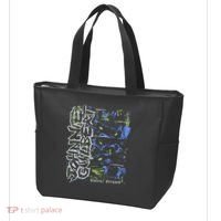 Johnnieguilbert Violent Dream Wolf Blue Green Tote Bag thumb 3